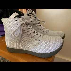 NoBull High Tops Heathered Fog Trainers